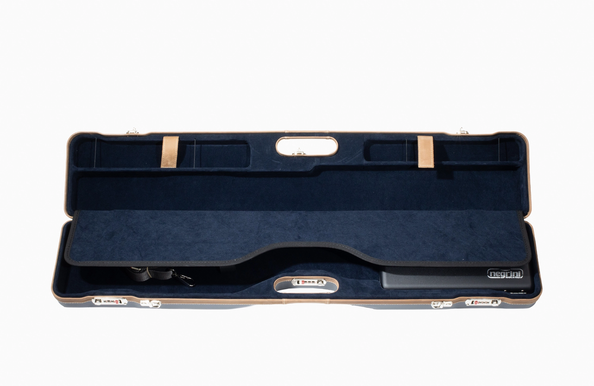 Negrini Deluxe OU/SXS/Auto/Pump UNICASE Takedown Travel Shotgun Case 34" - 16406LX-UNI/5591