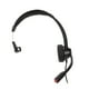 thumbnail image 5 of Auriculares telefónicos Auriculares monoaurales negros con cancelación de ruido y micrófono Tarjeta de sonido USB para servicio al cliente de oficina, 5 of 10