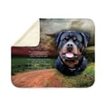 thumbnail image 4 of CafePress - Godmadedogs(Oval) - Sherpa Fleece Throw Blanket 60" x 50", 4 of 5