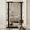 Black, variant on Fairy Baby Baby Gate Tall 40.55" Extra Wide Pet Dog Gate 30"-63" Black Metal
