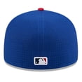thumbnail image 4 of Men's New Era Blue/Red  Pittsburgh Pirates 2025 MLB All-Star Game Workout Side Patch 59FIFTY Fitted Hat, 4 of 5