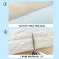 thumbnail image 4 of 5 Pcs Brick 3D Wall Panels Peel and Stick Wallpaper,Self Adhesive Waterproof Foam Faux Brick for Living Room,Bedroom,Laundry,Kitchen,Fireplace,TV Wall Decoration, 13.8*15.2in, 4 of 8