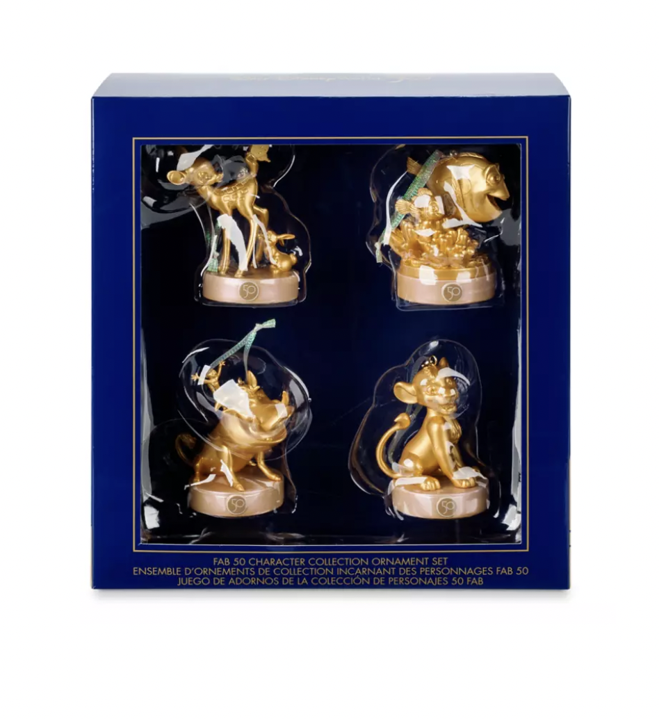 Disney Walt Disney World 50th Fab 50 Animal Kingdom Christmas Ornament