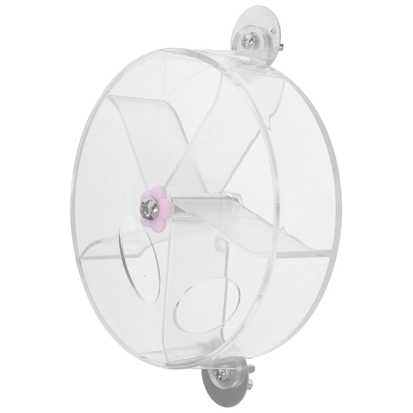 LITINKIMI Transparent Acrylic Cockatiel Bird Cage Accessories Set for Pet Birds
