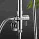 thumbnail image 4 of Desviador de Ducha de Cobre, Válvula Desviadora de Brazo de Ducha de Montada en la Pared G1/2 Pulgadas Con Accesorios, Para Uso en El Binado Domémico, 4 of 7