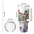 thumbnail image 4 of Yiaed Monster High Print 40oz Contenant Isotherme à Double Paroi en Acier Inoxydable Tasse de Voyage Isolée avec Poignée Aventure Réutilisable, 4 of 8