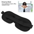 thumbnail image 3 of 3D Sleeping Eye  Shade Cover Rest Sleep Eyepatch Blindfold Shield Travel Sleeping Aid, 3 of 8