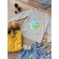 thumbnail image 3 of Musical Hippo Long Sleeve Toddler -Image by Shutterstock,  2 Toddler, 3 of 4