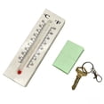thumbnail image 6 of Decorative Wall Thermometer with Hidden Key Storage Box - Indoor Outdoor Temperature Monitor & Secure Spare Key Holder for Home, Garden & Office, 6 of 9