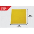 thumbnail image 4 of Allen Company Silicone-Treated Gun Cleaning Cloth, 10"L x 9.5"W, Yellow, N/a, 0.22 Cal and up, 4 of 11