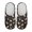 Christmas Gingerbread Man Black, variant on Christmas Gingerbread Man Brown Home Slippers Soft Plush Fuzzy Comfy Non Slip Indoor Outdoor House Shoes Warm Cozy Memory Foam Sole Lightweight For Women