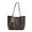 Coffee, variant on SPEKSEE Women PU Leather Large Capacity Tote Bags Top Handle Shoulder Bag Versatile Commuting Handbag for Work Shopping Travel Daily