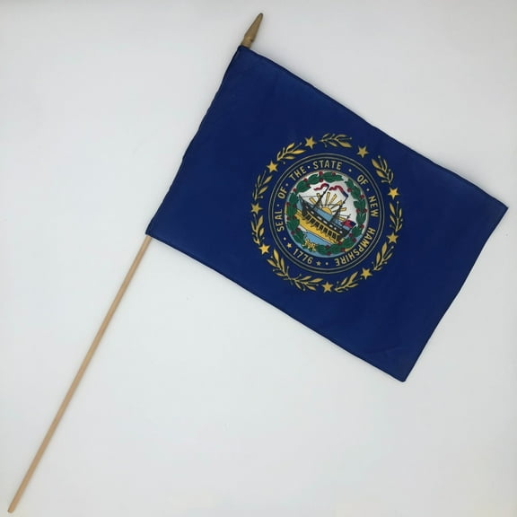 New Hampshire Flag 12" X 18" (12PK)