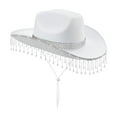 thumbnail image 4 of Sombrero de Vaquera Strade Fareast Limited decoración Temática Fiesta de disfraces con Cordón de Viento, 4 of 8
