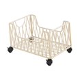 thumbnail image 2 of yuksok Rolling Utility Cart Practical File Organizer for Dorm Classroom Living Room M, 2 of 9