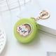 thumbnail image 1 of coin purse coins pouch coins wallet silicone change purse Coin Purse Silicone Cute Zipper Closure Gift Choice Women Change Pouch Wallet for Lipstick KeysRound, Rainbow Expression ANGGREK Otros, 1 of 2