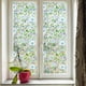 thumbnail image 4 of Vinilo adhesivo arcoíris para ventanas | Vinilo decorativo con hojas y plantas florales bohemias | Decoración electrostática para vidrio sin adhesivo | Pantalla de privacidad con control de calor |, 4 of 5