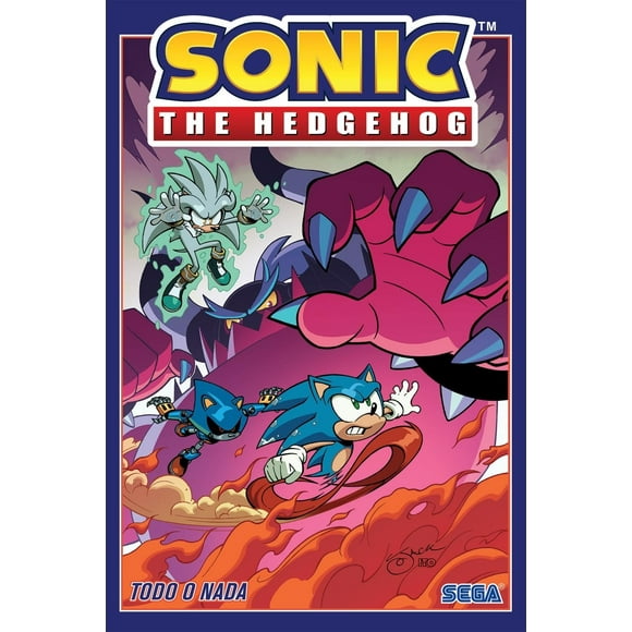 Sonic The Hedgehog Todo o Nada 7B Blanco