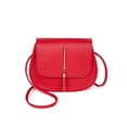 thumbnail image 1 of LHSHID New Golden Tassel Double Layer Semi Circle Solid Color One Shoulder Saddle Bag Fashion Casual Women Small Bag, 1 of 6