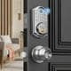 thumbnail image 1 of AkaGear Cerradura de puerta de entrada sin llave con manija, cerradura de puerta con huella digital, cerrojo con teclado con perilla de puerta, cerradura de puerta con teclado con manija, cerradura in, 1 of 5