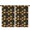 Black Sunflower, variant on Blackout Kids Curtains,Black Sunflower Childrens Insulated Curtains Set Of 2,Bedroom Essentials,Toddler Room Decor 42x54in(106x137cm)