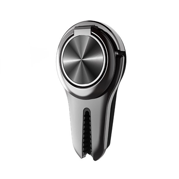 Clearance! Alloy 360 Rotating Finger Ring Car Phone Holder Stand Blue Mount Holder,Black