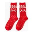 thumbnail image 2 of Wool Socks for Women - Christmas Socks Winter Warm Wool Socks Womens Wool Socks Men Thick Cozy Knit Socks Boots Socks for Women,1Pair, 2 of 8