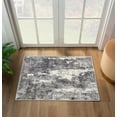 thumbnail image 6 of Luxe Weavers Modern Abstract Dark Gray 2x3 Area Rug, Stain Resistant Carpet, 6 of 9