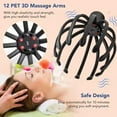 thumbnail image 2 of Masseur de Tête à Vibrations Électrique LED Relaxant pour Cuir Chevelu, 2 of 8