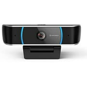 Amcrest 5-Megapixel Webcam with Microphone, Web Cam USB Camera, Computer HD Streaming Webcam for PC Desktop & Laptop w/Mic, Wide Angle Lens & Large Sensor for Superior Low Light (AWC5100)