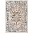 thumbnail image 3 of Mark&Day Outdoor Rugs, 9x12 Bishop Hill Traditional Indoor/Outdoor Dark Blue Area Rug, Non Shedding Blue Orange Beige Carpet for Patio, Porch, Deck, Bedroom, Living Room or Kitchen (9'2" x 12'), 3 of 8
