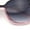 Pink Silver - Smoke, variant on Womens Boyfriend Metal Brow Trim Inset Lens Horn Rim Plastic Fashion Sunglasses Pink Silver - Smoke