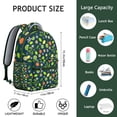 thumbnail image 6 of Lemon Themed Lecture Backpack - Functional School Bookbag for High School & University, Spacious Laptop Bag with Comfortable Straps, Great Gift, 6 of 6