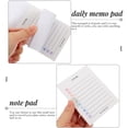 thumbnail image 4 of 3 Pcs Blocs-Notes Ménagers Blocs-Notes Pratiques Multi-Fonctions Accessoire Maison, 4 of 9