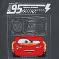 thumbnail image 6 of Disney Cars Lightning McQueen Short Sleeve T-Shirt and Mesh Short Set (Boys), 2 Piece Set, Sizes 2T-7, 6 of 8