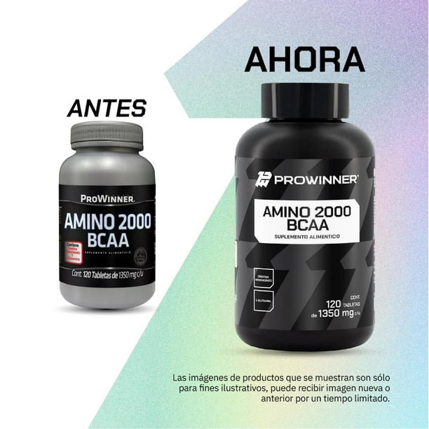 Amino 2000 Bcaa 120 tabletas Prowinner Creatina ProWinner PW-1138