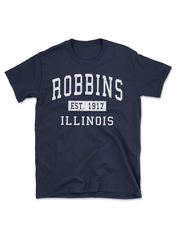 Robbins Illinois Classic Established Men's Cotton T-Shirt