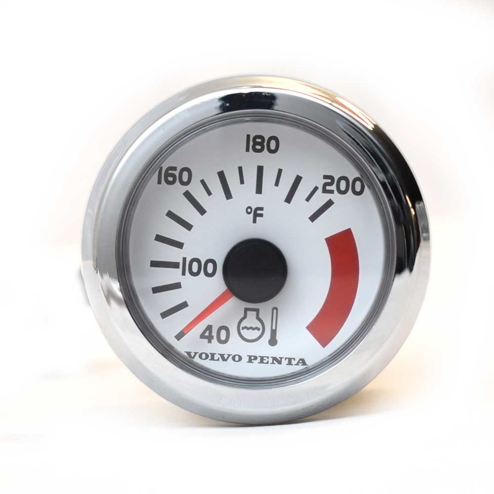 Volvo Boat Temperature Gauge VP 874 727 Four Winns 2 Inch White