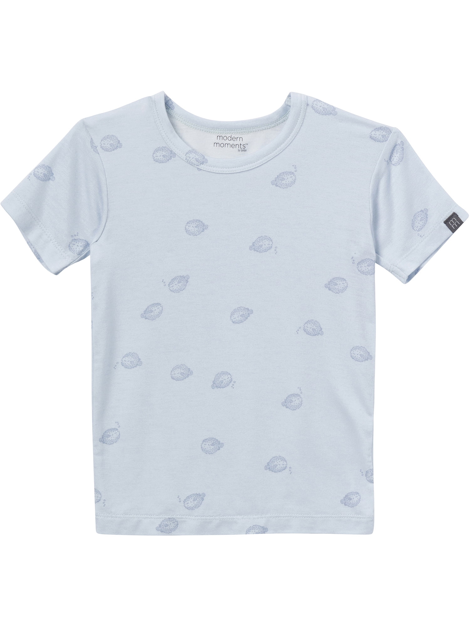 Modern Moments by Gerber Toddler Neutral Super Soft Tight Fitting Pajama Set, 2-Piece, Sizes 12 Months - 5T