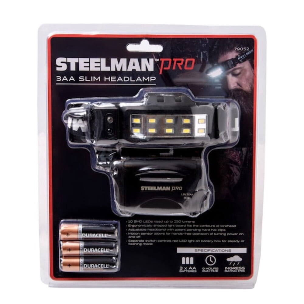 Steelman 79052 3AA Slim Headlamp