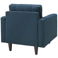 thumbnail image 4 of Modway Empress Upholstered Armchair in Azure, 4 of 5