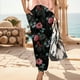 thumbnail image 3 of WILLBEST Pantalones Casuales de Mujer Estilo Bohemio, Pantalones Holgados de Verano con Bolsillos para Mayor Comodidad y Versatilidad En el Día a Día. Chica, 3 of 4
