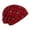 Red, variant on Summer Hair Cover for Women Fashion Cap Pearl Pullover Cap Comfortable Multi Color Pile Cap Elastic Hat for Ladies