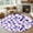 Purple, variant on 6x9 Area Rugs for Living Room, Spring Purple Leaves Non Slip Area Rugs for Kitchen Bedroom Entryway, Country Leaf Plants Pastoral Washable Carpet Runner Rug Floor Mats for Bedroom Home Decor