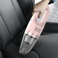 thumbnail image 3 of Aspirador de coche de mano shamjiam 5000PA 120W Ligero portátil rosa, 3 of 8