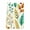 Green Brown, variant on Blue Yellow Leaves Kitchen Towels Set of 2, Spring Botanical Leaf Farmhouse Watercolor Absorbent Dish Towels for Kitchen, Microfiber Hand Towel, Quick Drying Tea Towel for Cleaning Dishcloths