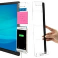 thumbnail image 2 of SkyAuks Office Desk Accessories 2pcs Computer Monitor Memo Board Message Board Supplies for Women Men Sticky Note Holder Home Desktop Decor, 2 of 7