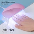 thumbnail image 4 of Manicure Lamp 1 Set Quick-drying No Black Hand Useful Home Travel Use Mini Nail Polish Dryer, 4 of 5