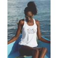 thumbnail image 2 of Salty As A Beach Seashell Art Racerback Tank Women -Smartprints Designs, Female x-Small, 2 of 4