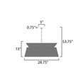 thumbnail image 4 of 14416NADBZ Maxim Lighting Tahiti - 6 Light Chandelier-13 Inches Tall and 28.75 Inches Wide, 4 of 5